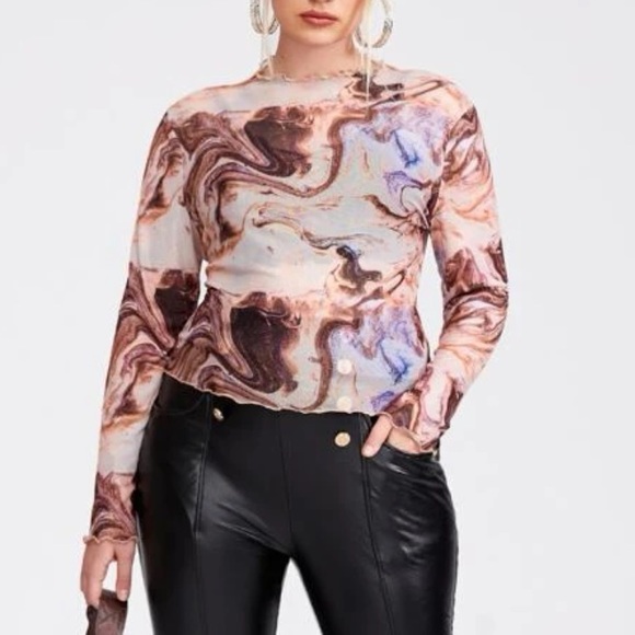 Marble top - Picture 1 of 4